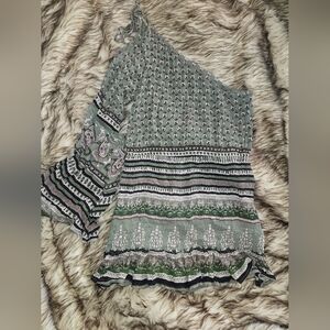 EARTHBOUND Off Shoulder Boho Dress